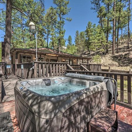 Tranquil Cabin With Stream And Deck Near Dtwn Ruidoso! Luaran gambar