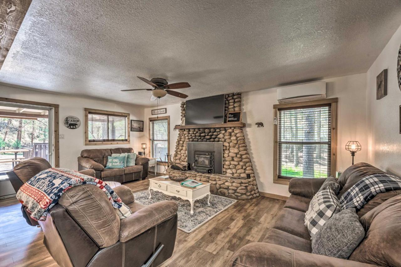 Tranquil Cabin With Stream And Deck Near Dtwn Ruidoso! Luaran gambar