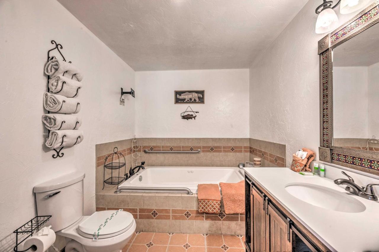 Tranquil Cabin With Stream And Deck Near Dtwn Ruidoso! Luaran gambar