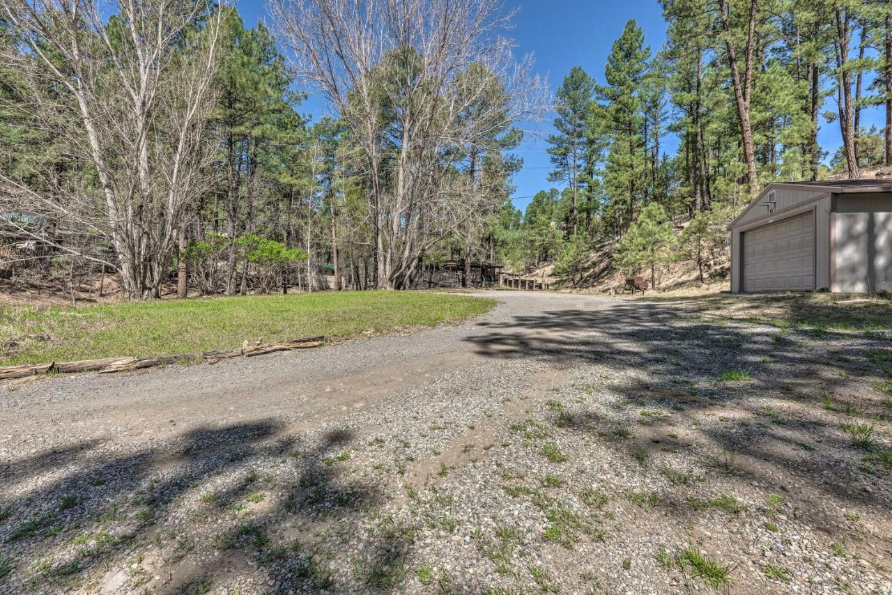 Tranquil Cabin With Stream And Deck Near Dtwn Ruidoso! Luaran gambar