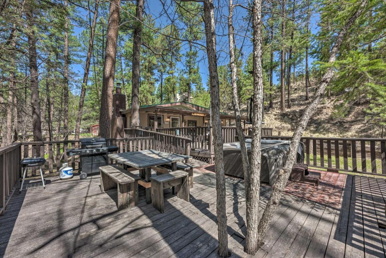 Tranquil Cabin With Stream And Deck Near Dtwn Ruidoso! Luaran gambar
